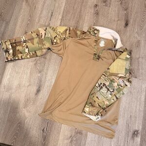 Vertx Recon MultiCam Combat Shirt Sz Large